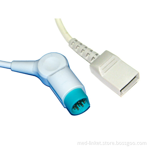 Utah Transducer Adapter IBP Cable Compatible for Siemens Monitor